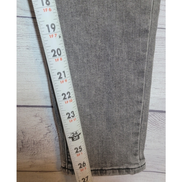 Zara Basic Z1975 Denim Womens Size 2 Gray Skinny Jeans Stretch Retro - Picture 10 of 11